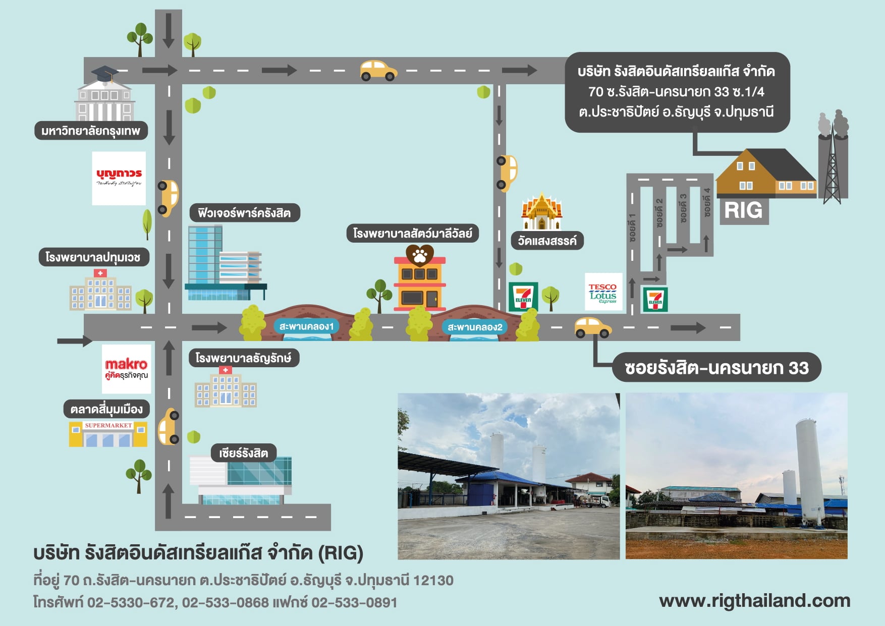 แนะนำร้านแก๊สใกล้บ้านในรังสิต